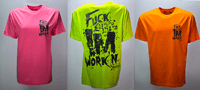 Image 2 of Fuck Off Im Workin HiVis Tee