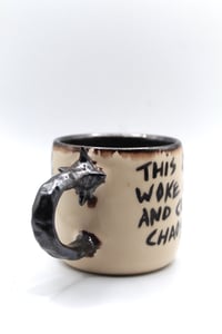 Image 4 of kitty woke up and craves chaos ☕️