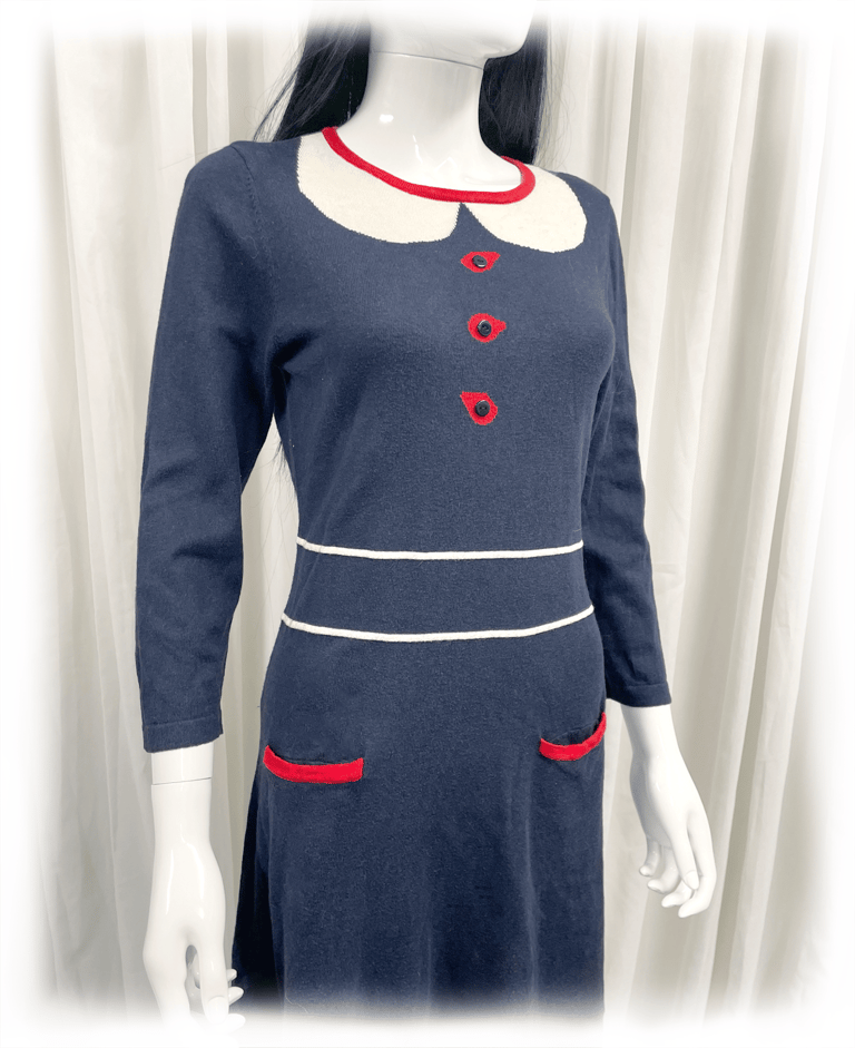 Antoni & Alison trompe l'oeil dress Image 2