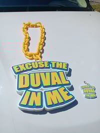 Image 3 of 3-D Printed Classic Logo Chain w/ Gold Chain