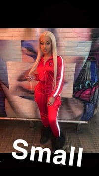 Image 1 of Cropped sweat suit 