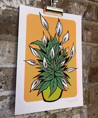 Image 4 of Peace Lillys - Signed and Embossed Fine Art Print