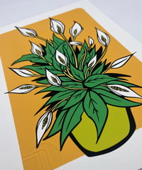 Image 2 of Peace Lillys - Signed and Embossed Fine Art Print