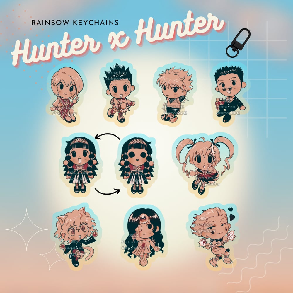 Image of HUNTER x HUNTER CHARMS [IN STOCK]