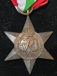 Image 1 of WW2 (British) Italy Campaign Star - Authentic Issue