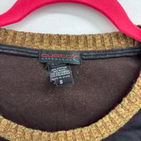 Image 3 of custo mixed fabric top