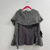 Image 2 of zone bleue knit top