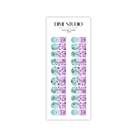 Image 5 of MERMAID OMBRE CLASSIC BANDANA NAIL DECALS 