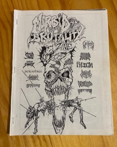 Image of MORBID BRUTALITY zine Issue #1 (1991)