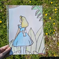 Alice art print 
