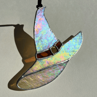 Image 2 of Chapeau de sorcière - Jaune irisé