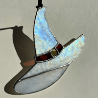 Image 2 of Chapeau de sorcière - Blanc irisé