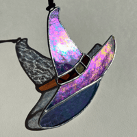 Image 2 of Chapeau de sorcière - Violet irisé