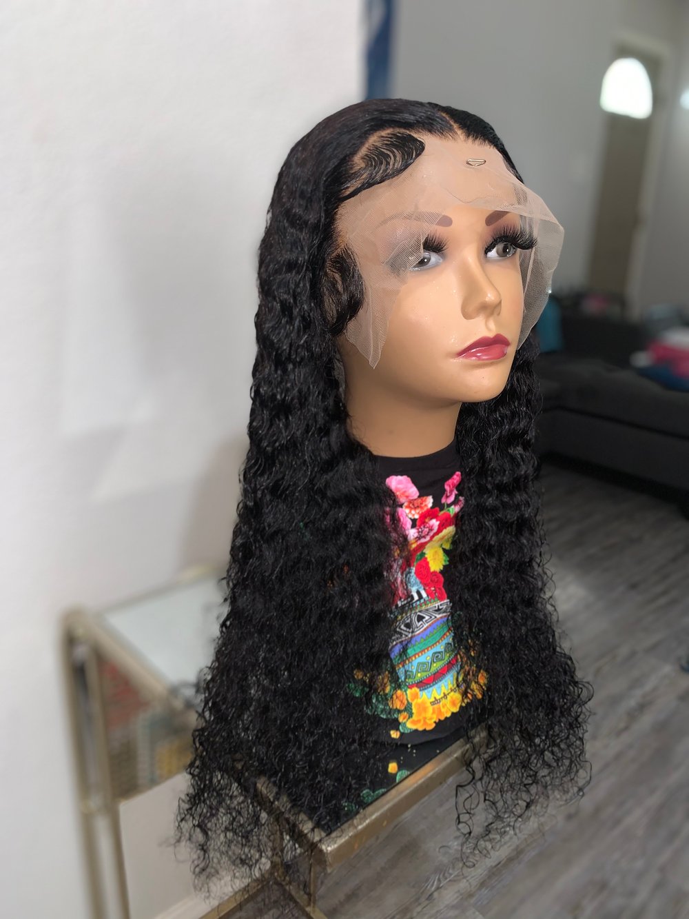 Image of 30 Inch HD Deep Wave Lace Frontal Wig