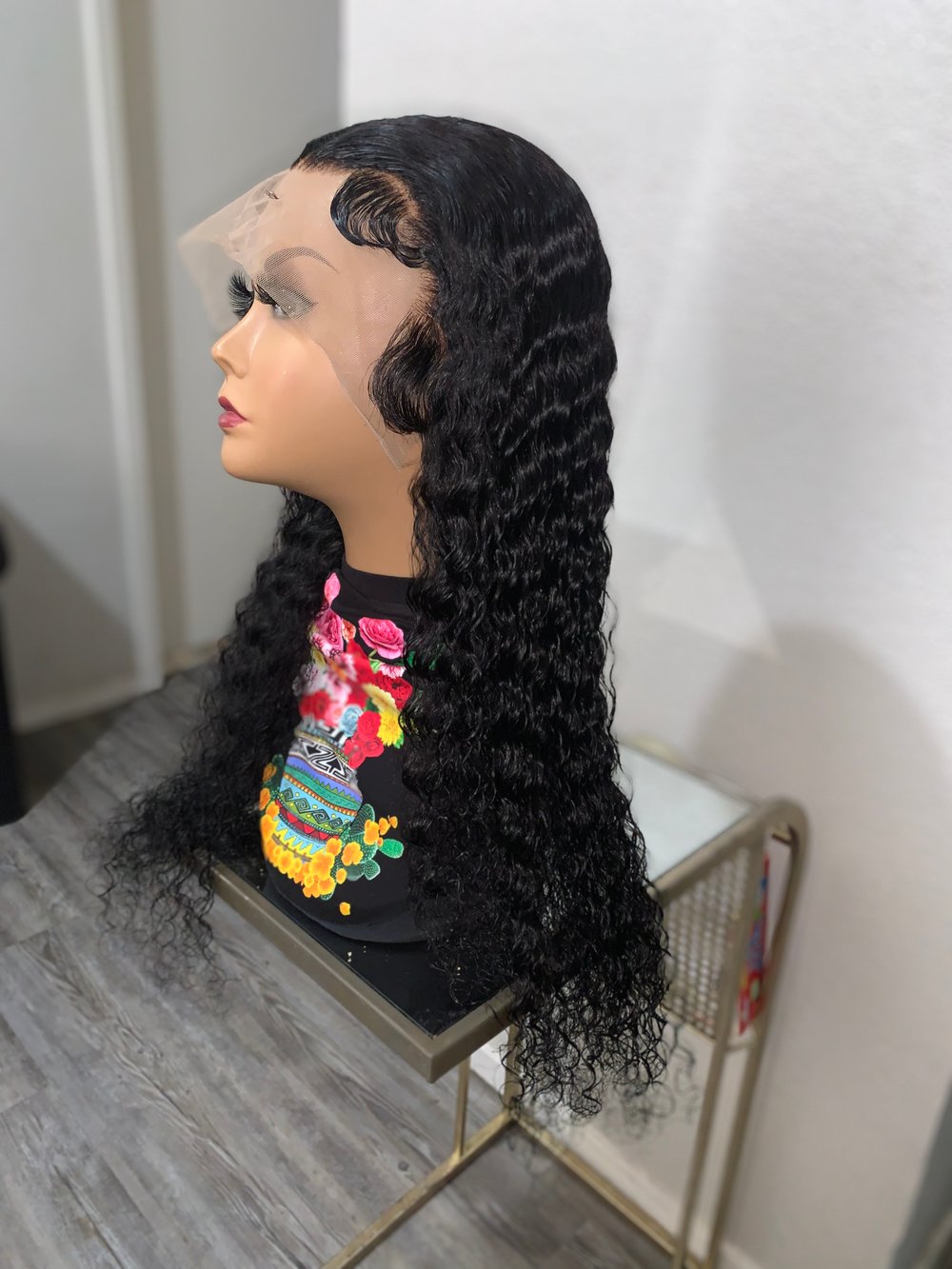 Image of 30 Inch HD Deep Wave Lace Frontal Wig