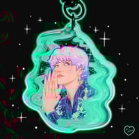 Image 1 of Taeyong Make A Wish Acrylic Keychain