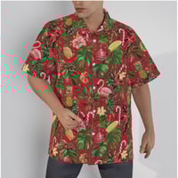 Image 2 of Summer Santa Hawaiian Shirt 