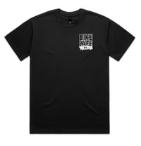 Image 2 of Fenced Hand Drag T-Shirt - Black