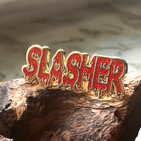 Image 2 of SLASHER Enamel Pin