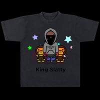 Image 1 of Fcknxtwk “Live for the moment” Black tee