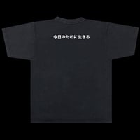 Image 2 of Fcknxtwk “Live for the moment” Black tee