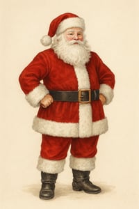 Image 1 of Classic Santa Suit – Tradition, Comfort & Holiday Magic