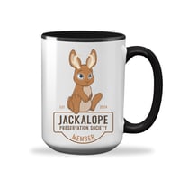 Image 1 of Jackalope Preservation Society 15 oz Mug