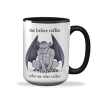 Image 1 of Gargoyle Before Coffee 15 oz Mug
