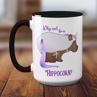 Image 2 of Hippocorn 15 oz Mug