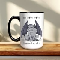 Image 2 of Gargoyle Before Coffee 15 oz Mug