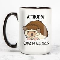 Image 3 of Hedgehog Attitude 15 oz Mug