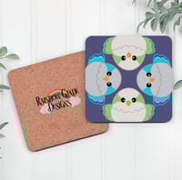 Image 3 of Four Quaker Parrot Borbs Table Coaster