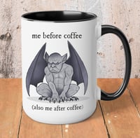 Image 5 of Gargoyle Before Coffee 15 oz Mug