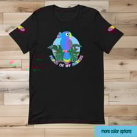 Image 1 of Pansexual Pride Bird Unisex T-shirt