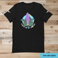 Image 1 of Nonbinary Pride Bird Unisex T-shirt