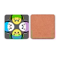 Image 8 of Four Budgie Borbs Table Coaster
