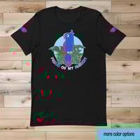Image 1 of Bisexual Pride Bird Unisex T-shirt