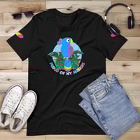 Image 2 of Pansexual Pride Bird Unisex T-shirt