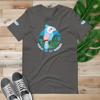 Image 3 of Transgender Pride Bird Unisex T-shirt