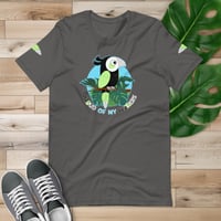 Image 2 of Agender Pride Bird Unisex T-shirt