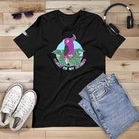 Image 2 of Asexual Pride Bird Unisex T-shirt