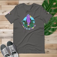 Image 3 of Nonbinary Pride Bird Unisex T-shirt