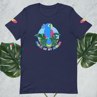 Image 4 of Pansexual Pride Bird Unisex T-shirt