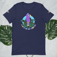 Image 4 of Nonbinary Pride Bird Unisex T-shirt