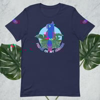 Image 4 of Bisexual Pride Bird Unisex T-shirt