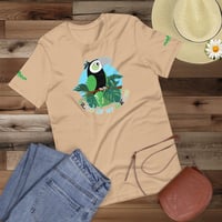 Image 5 of Aromantic Pride Bird Unisex T-shirt