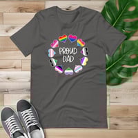 Image 3 of Proud Dad Unisex T-shirt