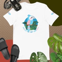 Image 6 of Transgender Pride Bird Unisex T-shirt