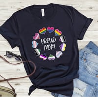 Image 3 of Proud Mom Unisex T-shirt