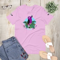 Image 4 of Asexual Pride Bird Unisex T-shirt